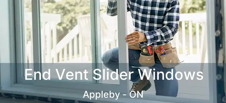  End Vent Slider Windows Appleby - ON