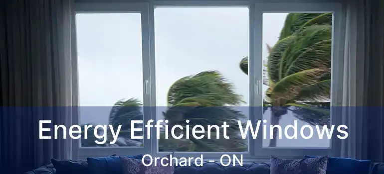  Energy Efficient Windows Orchard - ON