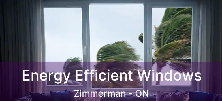  Energy Efficient Windows Zimmerman - ON