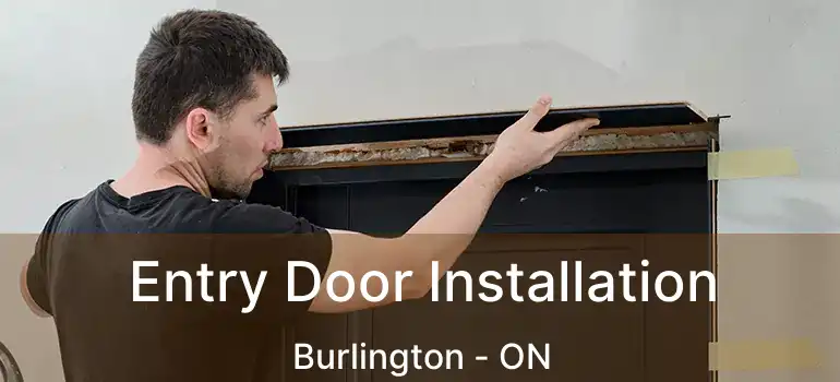  Entry Door Installation Burlington - ON