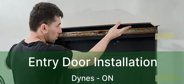  Entry Door Installation Dynes - ON