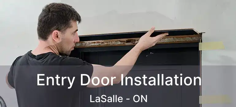  Entry Door Installation LaSalle - ON