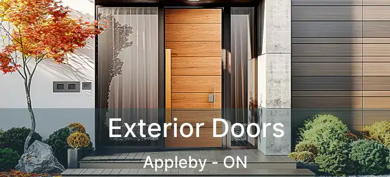  Exterior Doors Appleby - ON