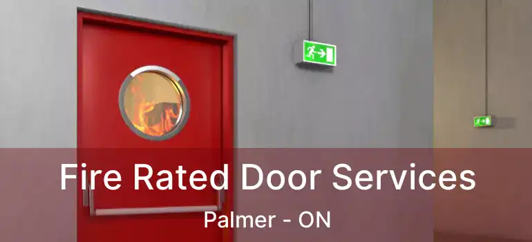  Fire Rated Door Services Palmer - ON