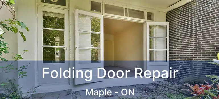  Folding Door Repair Maple - ON