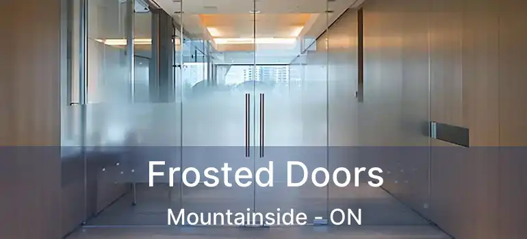  Frosted Doors Mountainside - ON