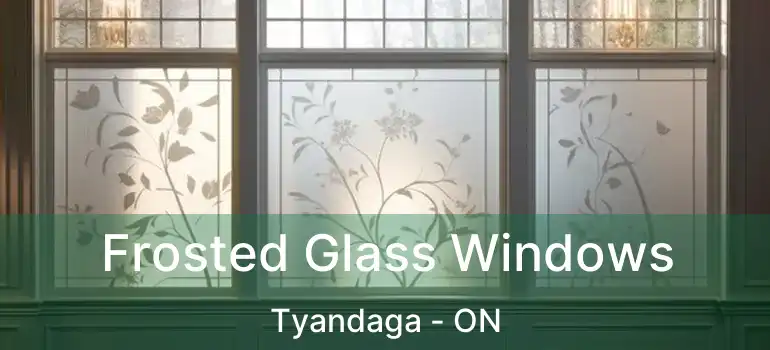  Frosted Glass Windows Tyandaga - ON
