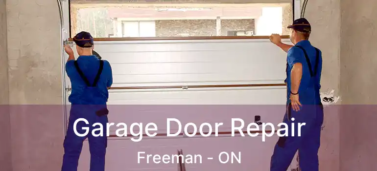  Garage Door Repair Freeman - ON
