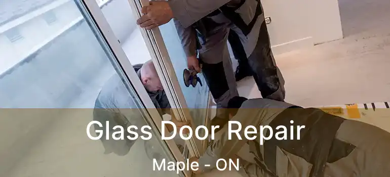  Glass Door Repair Maple - ON