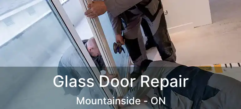  Glass Door Repair Mountainside - ON