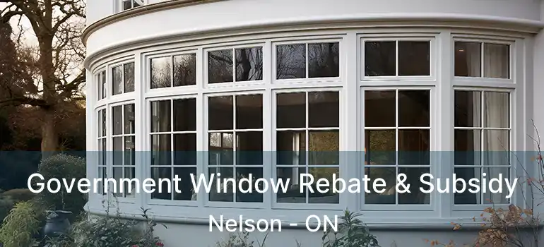  Government Window Rebate & Subsidy Nelson - ON
