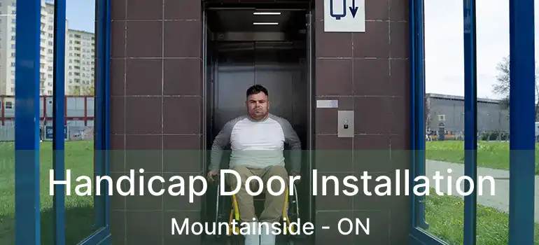  Handicap Door Installation Mountainside - ON