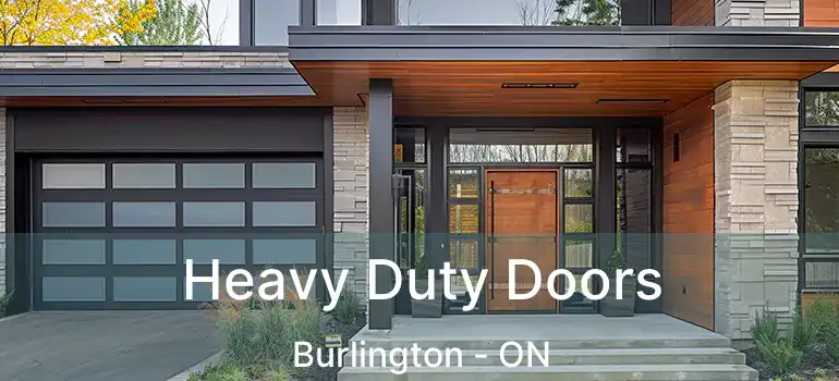  Heavy Duty Doors Burlington - ON