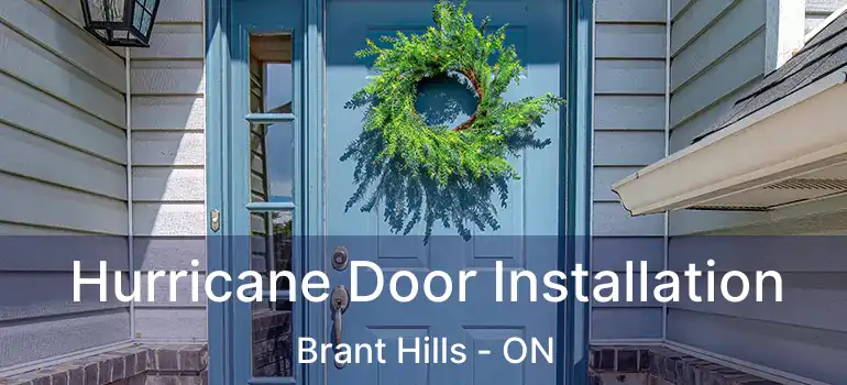  Hurricane Door Installation Brant Hills - ON