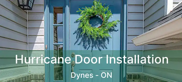  Hurricane Door Installation Dynes - ON