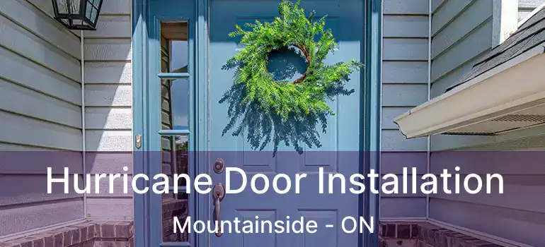  Hurricane Door Installation Mountainside - ON