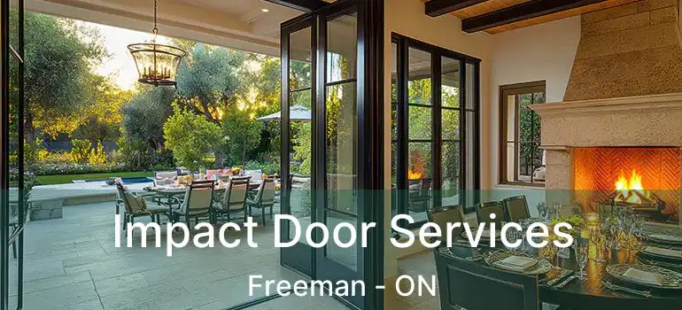  Impact Door Services Freeman - ON