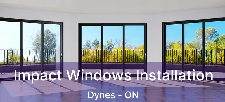  Impact Windows Installation Dynes - ON