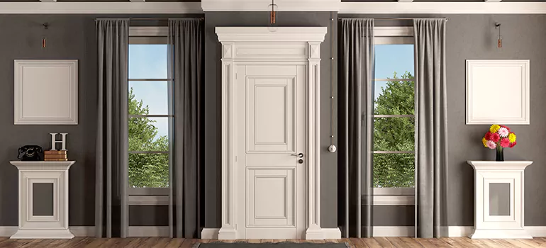 Removable Center Door Mullion in Burlington, Ontario