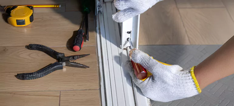 Sliding Glass Door Repair in Downtown Burlington