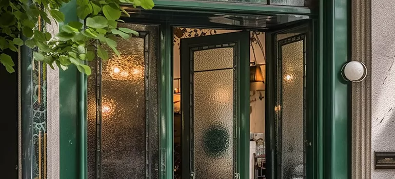 Frosted Pantry Door in Burlington, Ontario