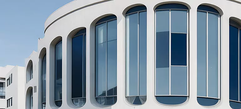 Geometric Window Curtains in Burlington, ON