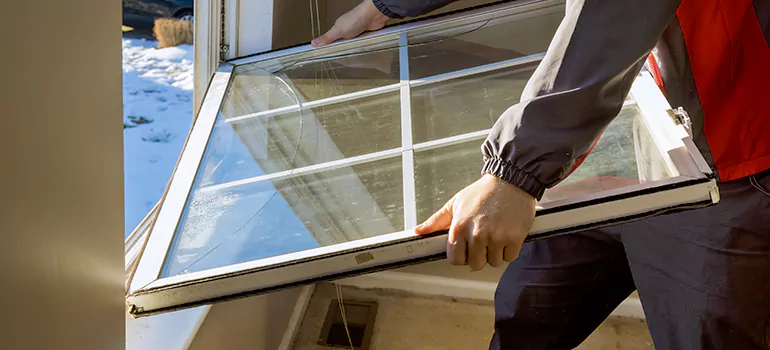 Porch Window Replacement in Downtown Burlington, ON