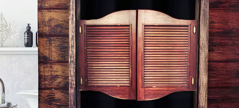 Installing Saloon Door Hinges in Burlington, ON