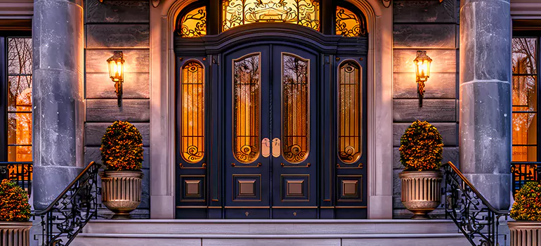 Tempered Sidelights Custom Installation in Burlington, Ontario