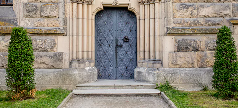 Traditional Double Front Doors in Burlington, Ontario