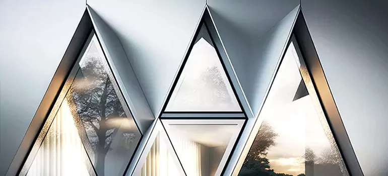 Trapezoid Window Design in Burlington, Ontario