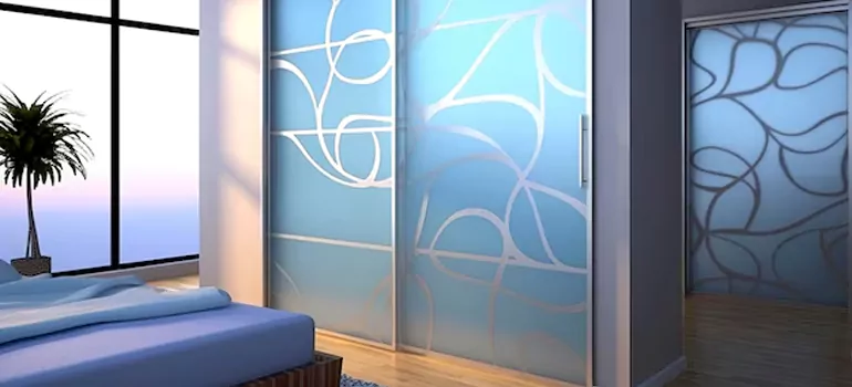 Frosting Glass Cabinet Doors in Burlington, ON