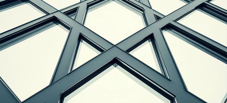 Geometric Window Shades in Burlington, ON