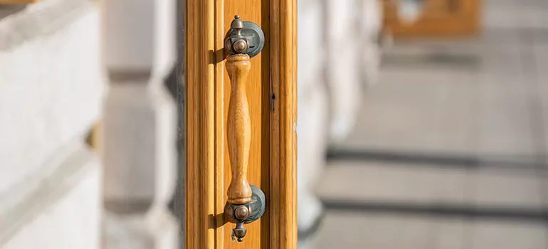 Wooden Pull Bar Installation in Burlington, Ontario
