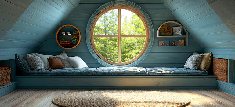 Custom Round Windows in Burlington, Ontario