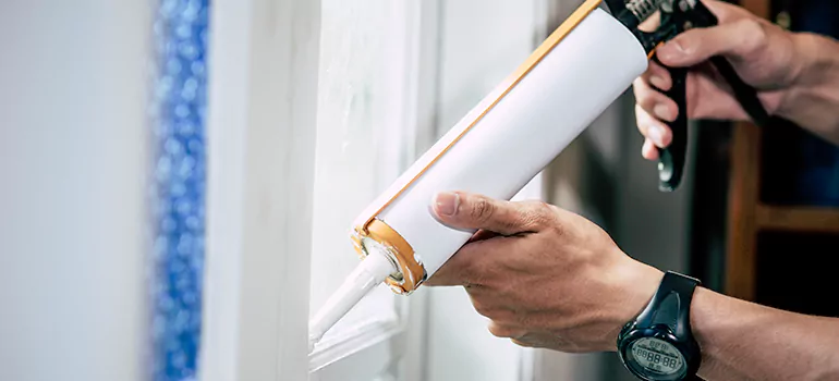 Residential Window Caulking in Burlington, Ontario