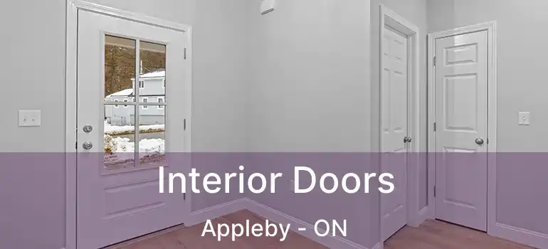  Interior Doors Appleby - ON