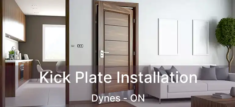  Kick Plate Installation Dynes - ON
