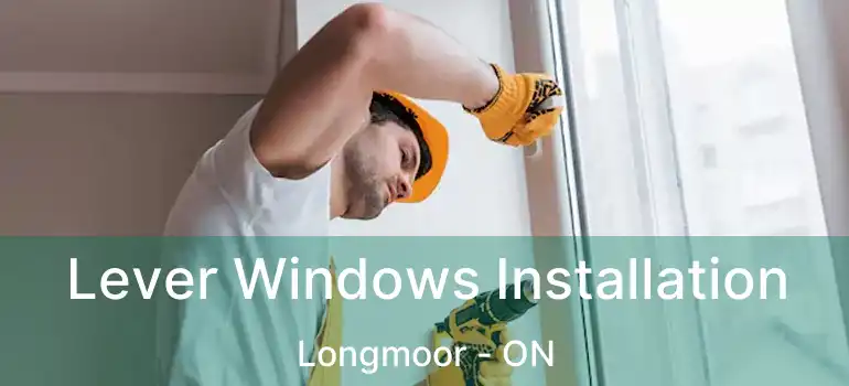  Lever Windows Installation Longmoor - ON