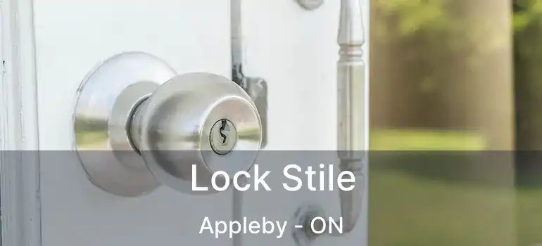  Lock Stile Appleby - ON