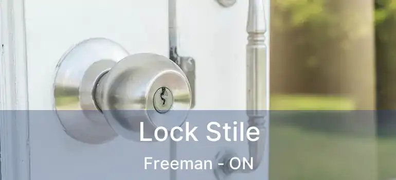  Lock Stile Freeman - ON