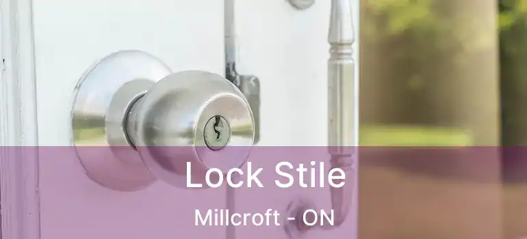  Lock Stile Millcroft - ON