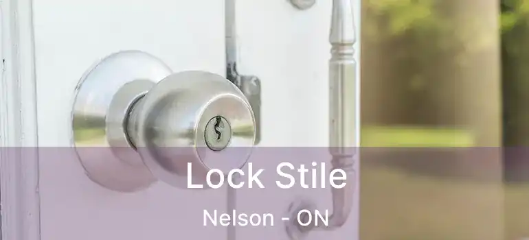  Lock Stile Nelson - ON