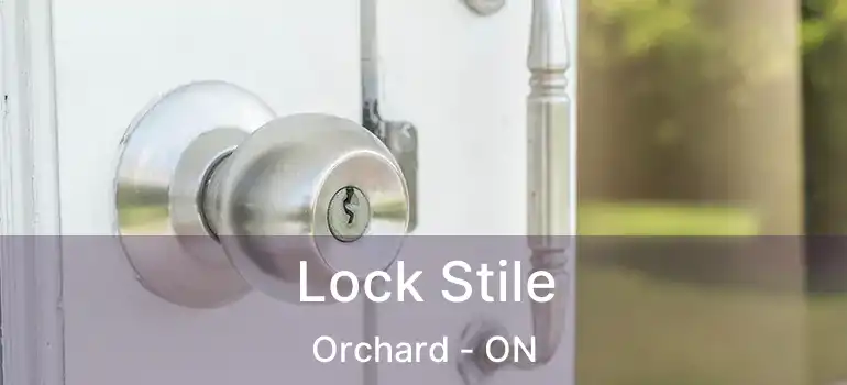  Lock Stile Orchard - ON