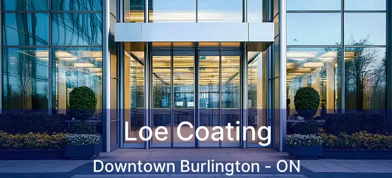  Loe Coating Downtown Burlington - ON