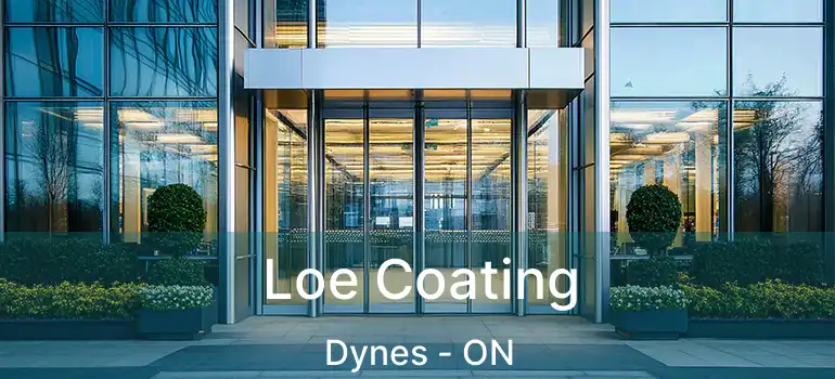  Loe Coating Dynes - ON