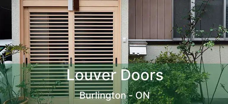  Louver Doors Burlington - ON