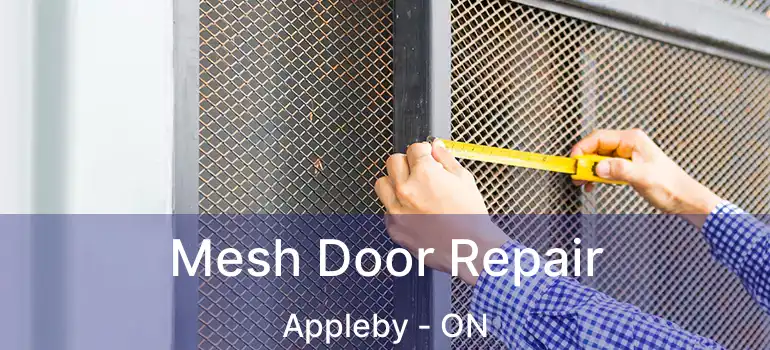  Mesh Door Repair Appleby - ON