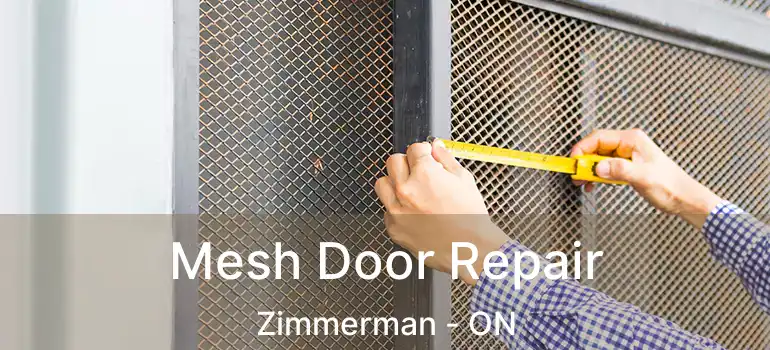  Mesh Door Repair Zimmerman - ON