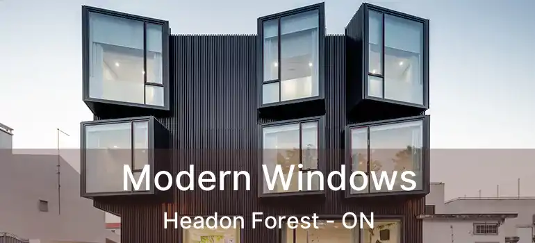  Modern Windows Headon Forest - ON
